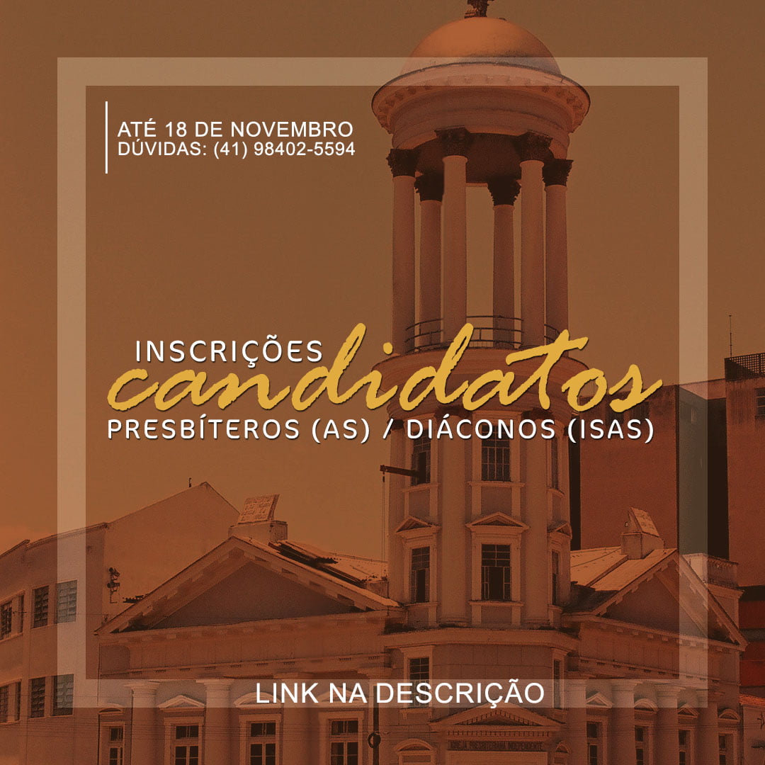 Inscrições candidatos